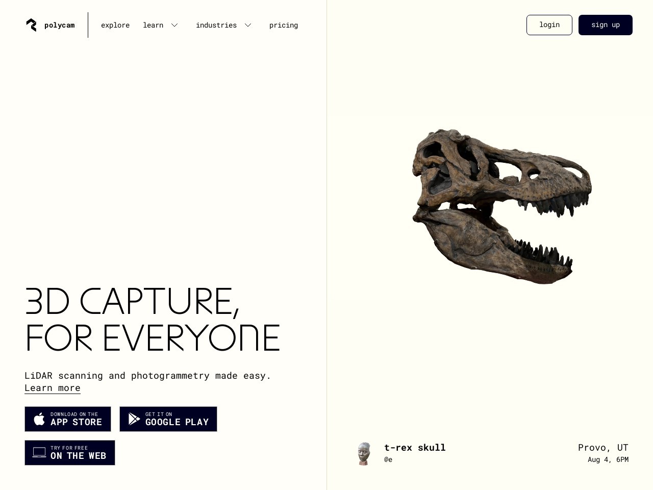 Polycam LiDAR & 3D Scanner for iPhone & Android BRIK GALLERY 国内最大