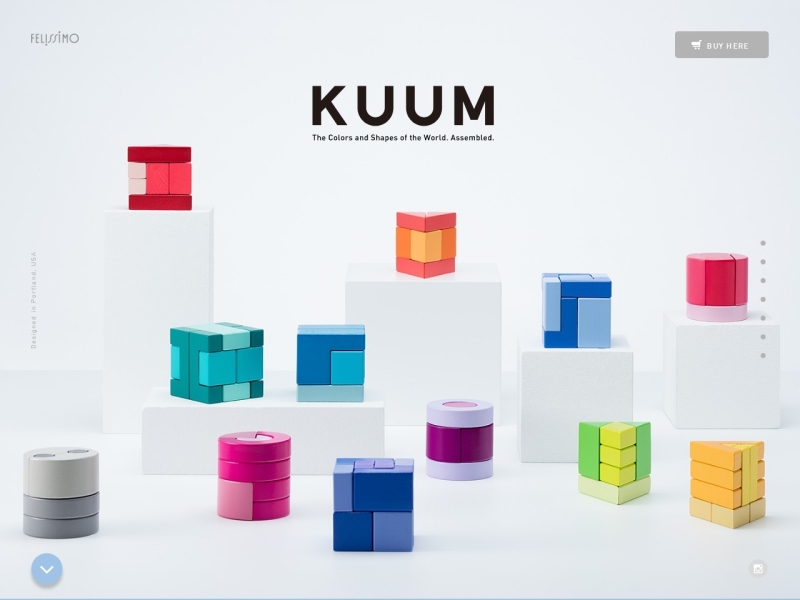 Kuum.jp: Online Shopping for wooden toy blocks | Felissimo | BRIK